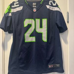 Seahawks Marshawn Lynch jersey